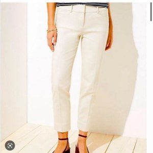 NWT LOFT The Riviera Pant Cropped Marisa Fit Size 6P